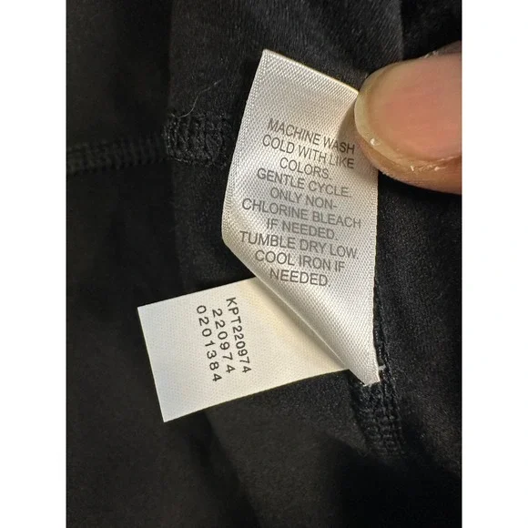 J.Jill Fit Performance Boot-Cut Pants Black Activewear Pockets 3X 220974 NEW - Picture 8 of 12